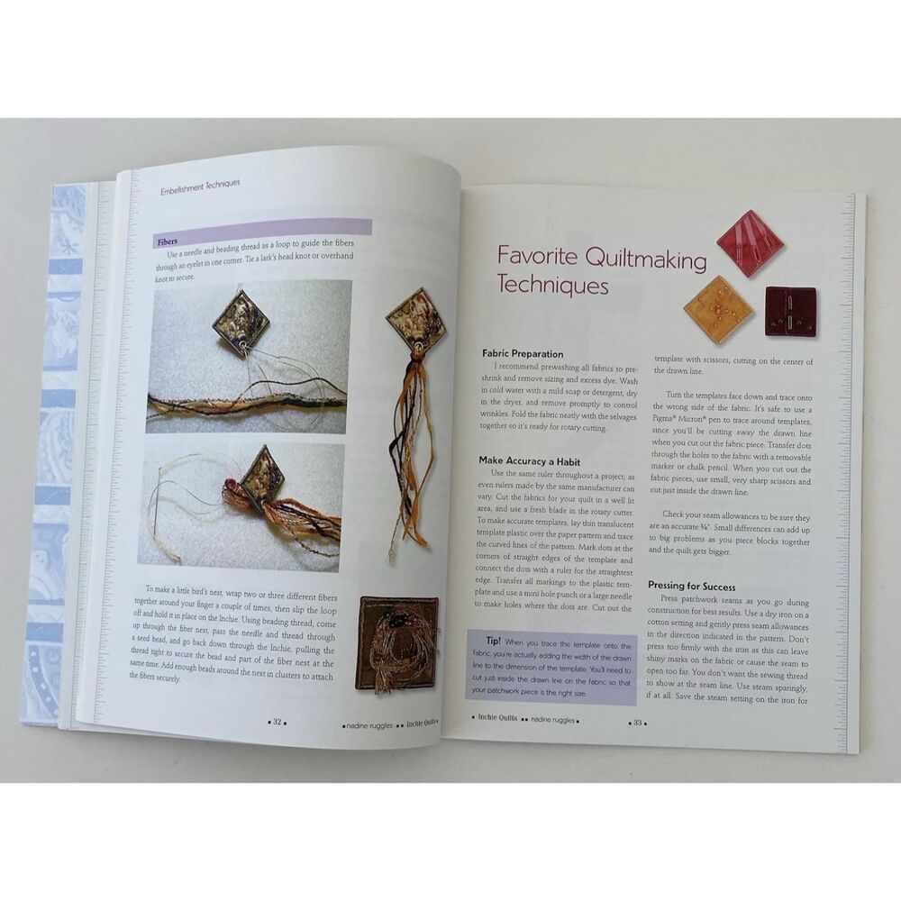 Inchie Quilts by Nadine Ruggles (2009, Uk-Trade Paper) - Picture 7 of 15